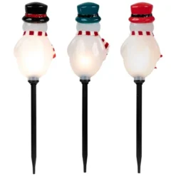 Northlight Lighted Snowmen Christmas Outdoor Pathway Markers - 16" - Set Of 3 20 Northlight Lighted Snowmen Christmas Outdoor Pathway Markers - 16" - Set Of 3 -Holiday Decoration Store GUEST 2ac6246d e756 4773 8609 354ba0aef380