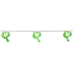 Northlight LED Palm Tree Patio Light Set - Green - 4' Clear Wire - 10ct -Holiday Decoration Store GUEST 2c2e02d2 a686 4fe4 9f7e 8e8f6701e337