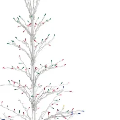 Northlight 6' Prelit Artificial Christmas Tree White Lighted Cascade Twig Outdoor Decoration - Multi-Color Lights -Holiday Decoration Store GUEST 2caa5601 3605 431f b362 9e00f3c1ace3