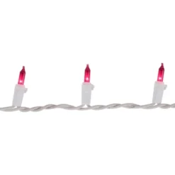 Northlight Mini Incandescent Christmas Lights - Pink - 7' White Wire - 35ct -Holiday Decoration Store GUEST 2d8d1768 499b 4484 b403 d63327836f41 1
