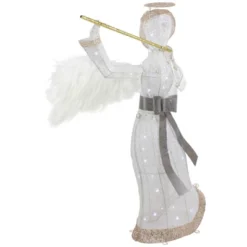 Northlight 36" LED Lighted Lace Angel With Flute Outdoor Christmas Decoration -Holiday Decoration Store GUEST 2ead4840 f523 4799 b3c5 6dd96b69c015