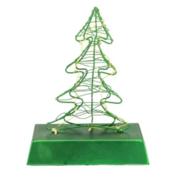Northlight 8" LED Lighted Green Wired Christmas Tree Stocking Holder -Holiday Decoration Store GUEST 2f709894 b972 4614 8417 c4cb07221e94