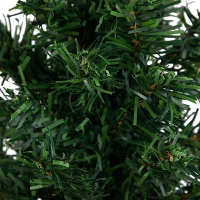 Northlight 1.5 FT Unlit Artificial Christmas Tree Mixed Green Pine In Burlap Base 3 Northlight 1.5 FT Unlit Artificial Christmas Tree Mixed Green Pine In Burlap Base - Image 3