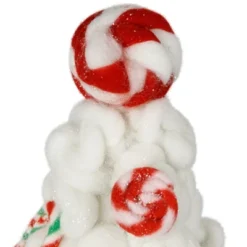 Northlight Plush Tree With Peppermint And Candy Canes Christmas Decoration - 16.5" -Holiday Decoration Store GUEST 303c7c55 5304 449f b97d 1ce3df5c47e2