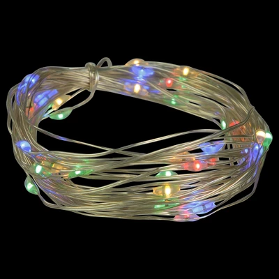 Northlight 100ct Multi-Color LED Micro Fairy Lights, 16ft Copper Wire 2 Northlight 100ct Multi-Color LED Micro Fairy Lights, 16ft Copper Wire - Image 2