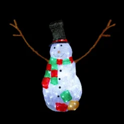 Northlight Lighted Commercial Grade Acrylic Snowman Outdoor Christmas Decoration - 23" -Holiday Decoration Store GUEST 3138ab91 be4e 4c18 941a 251503de514a