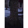 Northlight Net Style LED Tree Trunk Wrap Christmas Lights - 2' X 8' - Blue - Brown Wire