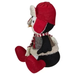 Northlight Sitting Winter Penguin With Trapper Hat Christmas Decoration - 12" -Holiday Decoration Store GUEST 318cb6ec 23b4 4cb4 82e6 0109a8726cbb