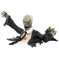 Northlight LED Lighted And Animated Zombie Halloween Decoration - 19" - White Lights -Holiday Decoration Store GUEST 34a577fe 73bd 451b 8c93 3441c50bcdb9