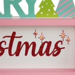 Northlight Lighted "Merry Christmas" Shadow Box Christmas Tree Decoration - 10" - Multicolor -Holiday Decoration Store GUEST 35a433ad 3467 433a a960 78d4e3820793