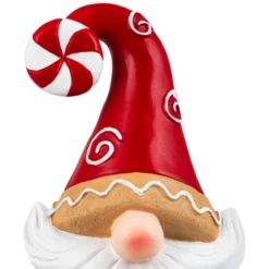 Northlight Gnome Holding Gingerbread Snowflake Cookie Christmas Decoration - 11.5" - Red -Holiday Decoration Store GUEST 369968f7 62a7 4aab a422 e4703ce7de22