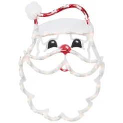 Northlight Lighted Santa Claus Christmas Window Silhouette - 17.5 Inch -Holiday Decoration Store GUEST 37cd8d87 9978 4447 afd1 80c41607bead