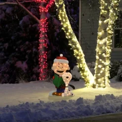 Northlight LED Lighted Peanuts Charlie Brown And Snoopy Caroling Outdoor Christmas Decoration - 32" -Holiday Decoration Store GUEST 38cf1285 d3cc 4866 b665 fc16c20b5973