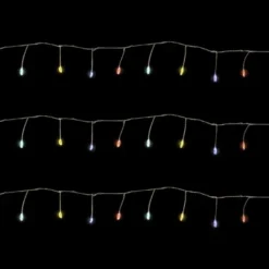 Northlight LED Fairy Water Droplet Christmas String Lights - MultiColor - 6' Silver Wire - 40ct -Holiday Decoration Store GUEST 38faeafd c0e8 4240 8748 4ec6600d8076