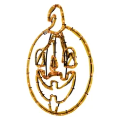 Northlight 18" Orange Jack O Lantern 4 Function LED Lighted Halloween Window Silhouette -Holiday Decoration Store GUEST 3b0c3d8e d5f2 471d 8729 512f1cfe744a