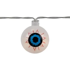 Northlight LED Bloodshot Eyeball Halloween Lights - 4.5' Clear Wire - Warm White Lights - 10ct -Holiday Decoration Store GUEST 3ba9842c 23e8 4258 a4cf 4941be1fc170