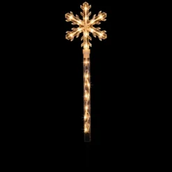 Northlight Lighted Snowflakes Christmas Outdoor Pathway Markers - 27" - Set Of 4 -Holiday Decoration Store GUEST 3d78f295 33a7 4610 923e 5d5276710ed0