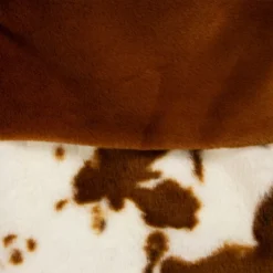 Northlight Plush Cowhide Inspired Christmas Stocking With Pom Poms - 20.5" - Brown 9 Northlight Plush Cowhide Inspired Christmas Stocking With Pom Poms - 20.5" - Brown -Holiday Decoration Store GUEST 3d907f23 8c45 4e31 a9cf 4853c967127c