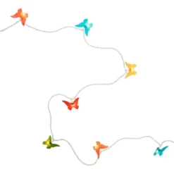 Northlight 10-Count Summer Butterfly Outdoor Patio String Light Set - 9ft - White Wire -Holiday Decoration Store GUEST 43b012e6 d16d 46cc bc35 c9022739922f