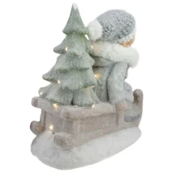 Northlight Lighted Girl On A Sled With Tree Christmas Decoration - 15" - Warm White Lights -Holiday Decoration Store GUEST 43ef514b 1d7a 4019 8a78 6d93efbc69d5