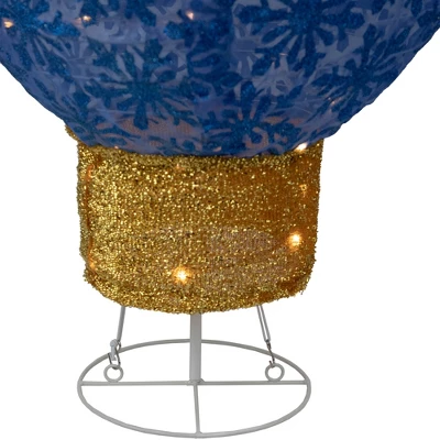 Northlight LED Lighted Retro Light Bulb Outdoor Christmas Decoration - 32" - Blue 2 Northlight LED Lighted Retro Light Bulb Outdoor Christmas Decoration - 32" - Blue - Image 2