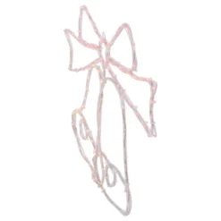 Northlight 23" LED Lighted Bow 4 Function Christmas Window Silhouette -Holiday Decoration Store GUEST 48110f55 b238 4909 a40b 4ed90691cdf3