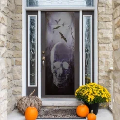 Northlight Spooky Graveyard With Skull And Bats Halloween Door Decoration - 70.75" -Holiday Decoration Store GUEST 487a9967 5d91 42b8 8967 116786e3acfd