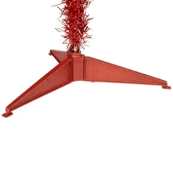 Northlight Pre-Lit Artificial Tinsel Christmas Tree - 3' - Red - Clear Lights -Holiday Decoration Store GUEST 4be72dc2 8345 4e3a 95b5 5155d56b051f
