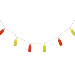 Northlight Ketchup And Mustard Squeeze Bottles Patio Light Set - 6' White Wire - 10ct -Holiday Decoration Store GUEST 4e041712 c00c 46d7 8ff4 6ae989038dad