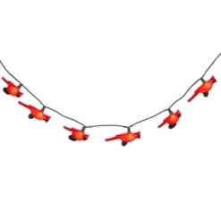 Northlight Cardinal Indoor Outdoor Patio Light Set - 6' Green Wire - 10ct -Holiday Decoration Store GUEST 4f60c857 42b3 4520 a352 76cb72801179