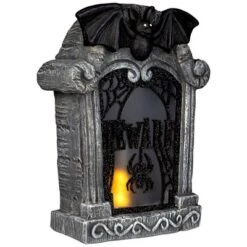 Northlight Lighted Flickering Beware Gravestone Halloween Decoration - 13.5" - LED Orange Light -Holiday Decoration Store GUEST 50c49fda d9c3 4233 bf3b 56b9f5743f40