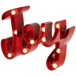 Northlight Lighted "Joy" Christmas Decoration - 11.25" -Holiday Decoration Store GUEST 516f40d4 3b65 4349 a4f1 44de277e08ee