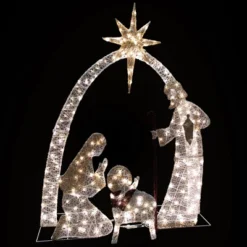Northlight 41" LED Lighted Holy Family Nativity Scene Outdoor Christmas Decoration -Holiday Decoration Store GUEST 51c37ca4 e51d 4feb 8b26 d6fe9518c24b