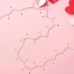 Northlight Mini Christmas Light Set - Clear With Red Tips - 20.25' White Wire - 100ct 8 Northlight Mini Christmas Light Set - Clear With Red Tips - 20.25' White Wire - 100ct -Holiday Decoration Store GUEST 541e8619 f805 40e0 ad08 578f9548116b