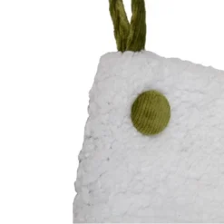 Northlight 20.5-Inch Green And White Corduroy Christmas Stocking -Holiday Decoration Store GUEST 549edebd a32f 40e7 8272 e3b0b90414f5