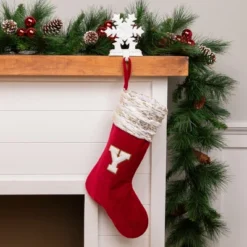 Northlight Velvet JOY Christmas Stockings - 20"- Red - Set Of 3 -Holiday Decoration Store GUEST 57924ee0 2b22 4269 8d08 f0205c5fd17b