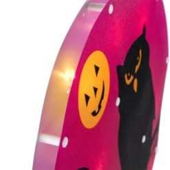 Northlight Lighted Owl And Jack O' Lantern Halloween Window Decoration - 13.75" -Holiday Decoration Store GUEST 5c102c5c 7385 40af 878d 41254fbd480a