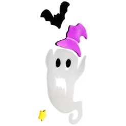Northlight Haunted House And Ghost Halloween Gel Window Clings - Purple And Black - 15pc -Holiday Decoration Store GUEST 5c47aa10 6804 4375 a8d0 af46c6b94b8b