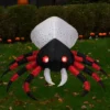 Northlight LED Lighted Inflatable Chill And Thrill Spider Outdoor Halloween Decoration - 4'