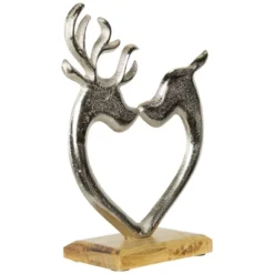 Northlight Heart Shaped Kissing Reindeer Metal Christmas Decoration - 10" 9 Northlight Heart Shaped Kissing Reindeer Metal Christmas Decoration - 10" -Holiday Decoration Store GUEST 5d8841fa 3d6e 47d3 8830 fff8aec3e0bc