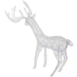 Northlight LED Color Changing Commercial Grade Acrylic Reindeer Outdoor Christmas Decoration - 46.5" -Holiday Decoration Store GUEST 5dffff8c 95d8 40b2 ba9c 077bc07e5c47