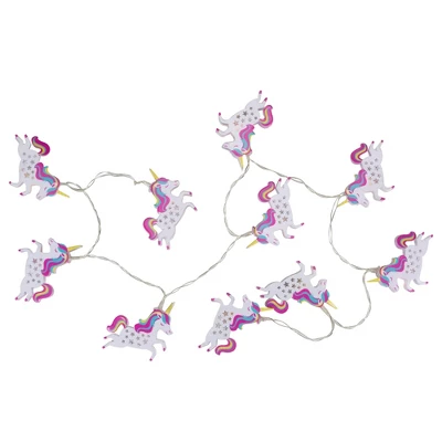 Northlight 10 B/O LED Warm White Unicorn Mini Lights - 3 Ft, Clear Wire 4 Northlight 10 B/O LED Warm White Unicorn Mini Lights - 3 Ft, Clear Wire - Image 4