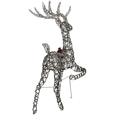 Northlight 60.25" Lighted Reindeer Stag Christmas Decoration 5 Northlight 60.25" Lighted Reindeer Stag Christmas Decoration - Image 5