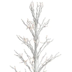 Northlight 6' Prelit Artificial Christmas Tree White Lighted Cascade Twig Outdoor Decoration - Clear Lights -Holiday Decoration Store GUEST 62dfccf3 d807 4d25 b4e6 587c3f74998e