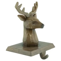 Northlight Set Of 2 Brown Reindeer Head Christmas Stocking Holders 5.75" -Holiday Decoration Store GUEST 638e5d70 7a60 4e01 b2f0 6e12dd12a376