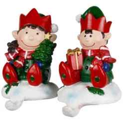 Northlight Festive Elves Christmas Stocking Holders - 5" - Set Of 2 7 Northlight Festive Elves Christmas Stocking Holders - 5" - Set Of 2 -Holiday Decoration Store GUEST 65c8825f edac 4c5d 96b6 cd98ef6d495c