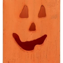 Northlight Small Orange Wood Jack O Lantern Halloween Candle Lantern - 6.25" 15 Northlight Small Orange Wood Jack O Lantern Halloween Candle Lantern - 6.25" -Holiday Decoration Store GUEST 65eadc13 6a4a 4462 b513 0d197b9d982e