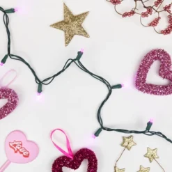 Northlight 50ct LED Wide Angle String Lights Pink - 16.25' Green Wire -Holiday Decoration Store GUEST 661cca18 5e8c 4bc1 85af 843c792c466a