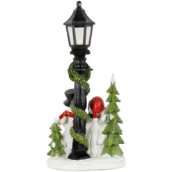 Northlight Glittered Snow Couple Under Lighted Street Lamp Christmas Decoration - 14" -Holiday Decoration Store GUEST 6632b3e7 7218 4392 82a4 274c319de225