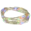 Northlight 50-Count Multicolor LED Micro Fairy Christmas Lights - 16ft, Copper Wire